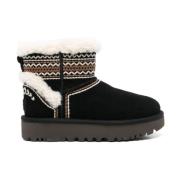 Zwarte Laarzen van Materialen UGG , Black , Dames