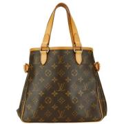 Pre-owned Leather handbags Louis Vuitton Vintage , Brown , Dames