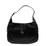 Pre-owned Leather shoulder-bags Gucci Vintage , Black , Dames