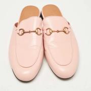 Pre-owned Leather sandals Gucci Vintage , Pink , Dames