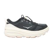 Sneakers met Paneelconstructie en Dikke Zool Hoka One One , Black , He...