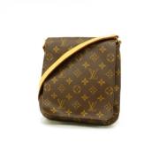 Pre-owned Fabric shoulder-bags Louis Vuitton Vintage , Brown , Dames