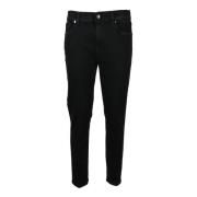 Klassieke Denim Jeans Dondup , Black , Dames