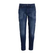 Denim Five-Pocket Jeans Boss Orange , Blue , Heren