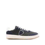 Blauwe Lage Heren Sneakers Stijlvol Ontwerp Philippe Model , Blue , He...