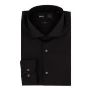 Zwart Zakelijk Overhemd Hugo Boss , Black , Heren