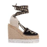 'Gaia' Sleehak Espadrilles Stella McCartney , Beige , Dames