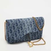 Pre-owned Denim dior-bags Dior Vintage , Blue , Dames