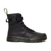 Zwarte Tech Enkellaarzen voor Mannen Dr. Martens , Black , Heren