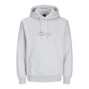 Lima Logo Hoodie Jack & Jones , Gray , Heren