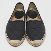 Pre-owned Canvas espadrilles Gucci Vintage , Black , Dames