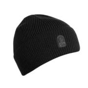 Zwarte Merinowol Effen Beanie Muts Parajumpers , Black , Unisex