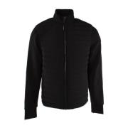 Zwarte Bomber Vest voor Heren Moose Knuckles , Black , Heren