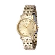 Gouden Wijzerplaat Quartz Dameshorloge Invicta Watches , Yellow , Dame...