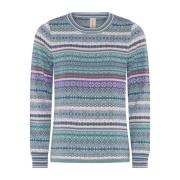 Gestreepte Jacquard Pullover Arctische Blouse Skovhuus , Multicolor , ...