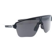 Iconische zonnebril met uniforme lenzen Oakley , Black , Heren