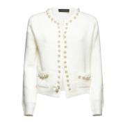 Icona Cream Sweaters Kaos , Beige , Dames