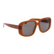 Stijlvolle zonnebril met 45A 55 18 Celine , Brown , Dames