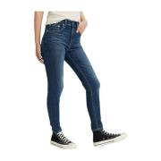 721 High-Rise skinny Broek Levi's , Blue , Dames