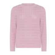 Roze Droom Cableknit Trui Skovhuus , Pink , Dames