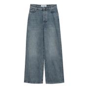 Regular Fit Denim Jeans Loewe , Blue , Dames