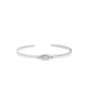 Nialaya X Oscar Akermo: The Elysium Bangle in Silver Nialaya , Gray , ...