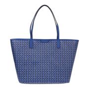 Tote Bags Tory Burch , Blue , Dames