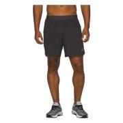 Wegshorts Asics , Black , Heren