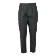 Katoenmix Casual Broek Imperial , Gray , Heren