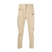 Cargo Stijl Beige Broek Dsquared2 , Beige , Heren