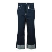 Denim Stretch Jeans Cycle , Blue , Dames