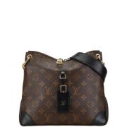 Pre-owned Leather shoulder-bags Louis Vuitton Vintage , Black , Dames