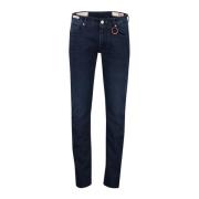 Donkerblauwe Jeans Tramarossa , Blue , Heren