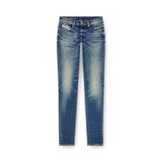 Slim Fit Comfort Denim Jeans Diesel , Blue , Heren