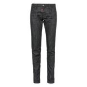 5 Pockets Pant Dsquared2 , Black , Heren