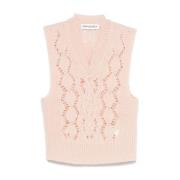 Roze Fisherman Cable Tank Top Our Legacy , Pink , Dames