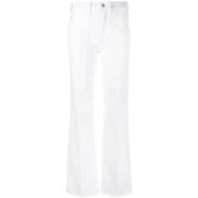 Witte Bootcut Jeans Polo Ralph Lauren , White , Dames