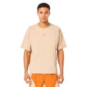 Latitude Arc Tee Humus Techwear Shirt Oakley , Beige , Heren