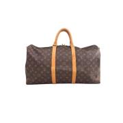 Pre-owned Canvas louis-vuitton-bags Louis Vuitton Vintage , Brown , Da...