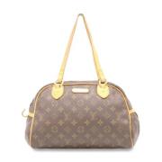 Pre-owned Canvas shoulder-bags Louis Vuitton Vintage , Brown , Dames