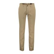 Katoenen Bruine Broek Gardeur , Brown , Heren