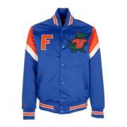 Florida Gators Bomberjack Ncaa Satijn Mitchell & Ness , Blue , Heren