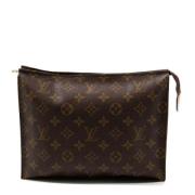 Pre-owned Canvas louis-vuitton-bags Louis Vuitton Vintage , Brown , Da...