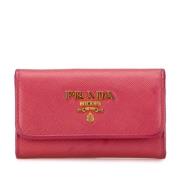 Pre-owned Fabric wallets Prada Vintage , Pink , Dames