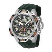 Venom Herenhorloge - Groene Wijzerplaat Invicta Watches , Gray , Heren