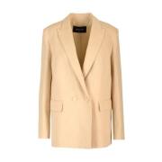 Stijlvolle Jas Fabiana Filippi , Beige , Dames