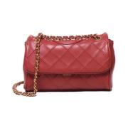 Stijlvolle Crossbodytas V73 , Red , Dames