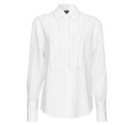 Witte Damesoverhemd Elegante Stijl Pinko , White , Dames