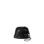 Zwarte Synthetische Kleine Clutch Tas A.p.c. , Black , Dames