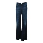 Flared Jeans Dondup , Blue , Dames